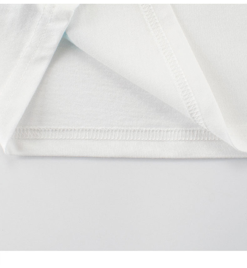 Summer Boys’ Cartoon Animals Pattern T-shirt in European and American Style-3