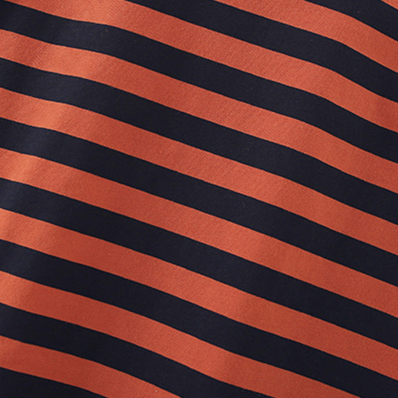 Summer Baby Kids Striped Pattern T-shirt and Shorts Clothing Set for Boys-2