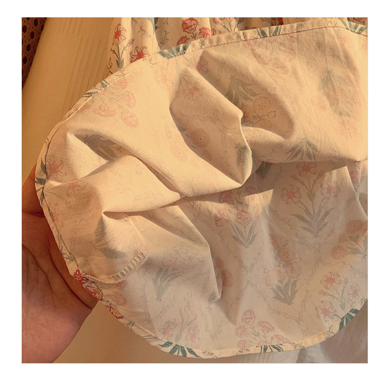 Summer Arrival Baby Kids Girls Cute Short Sleeves Argyle Floral Dress-3