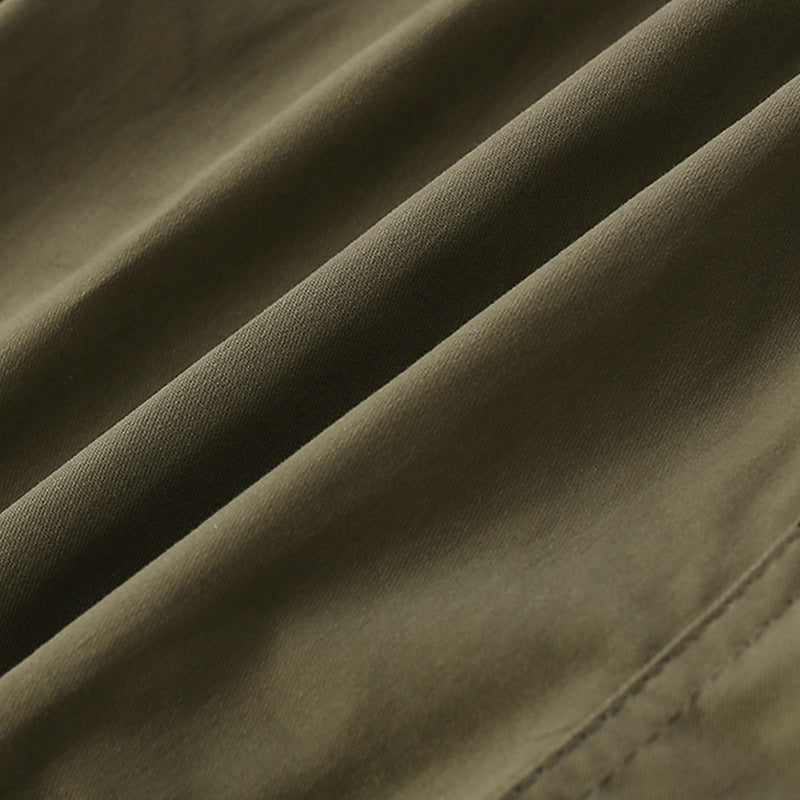 Summer Baby Kids Casual Excavator Cartoon Pattern T-shirt and Shorts Clothing Set for Boys-3