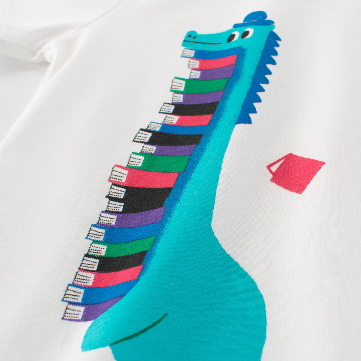 Summer Boys’ Cartoon Animals Pattern T-shirt in European and American Style-2