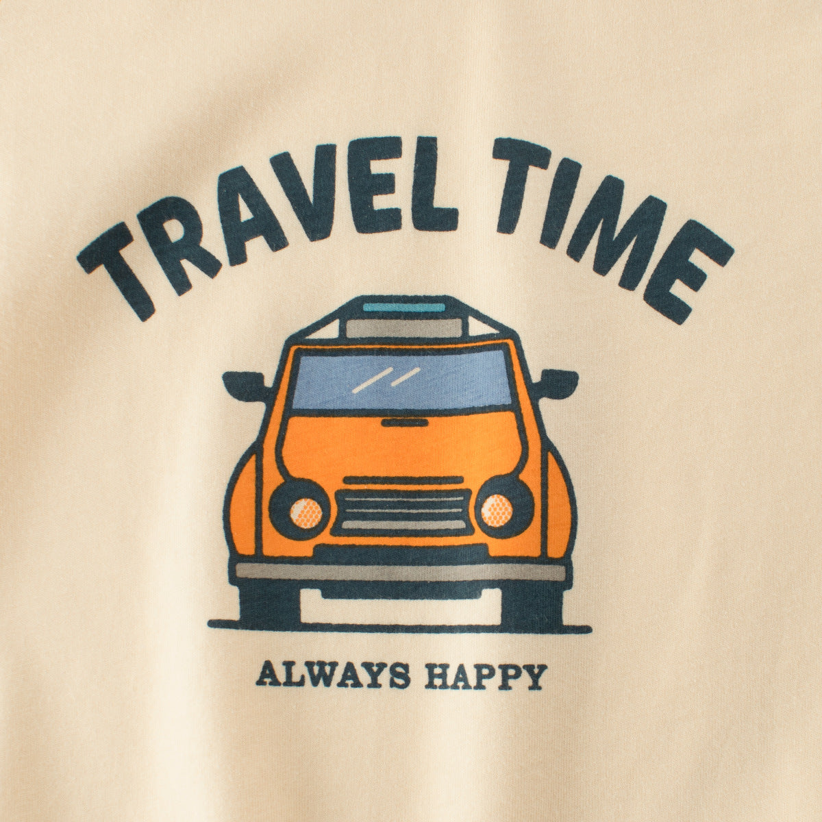 Summer Boys’ Cartoon and Letters Print T-shirt in European and American-2